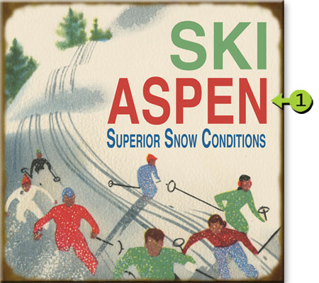 Superior Snow Conditions Personalized Signs - 28 x 28