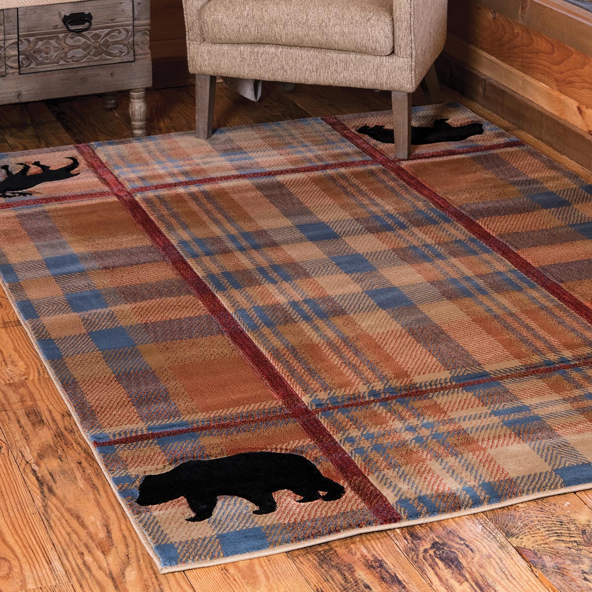Dakota Plaid Rug - 2 x 3