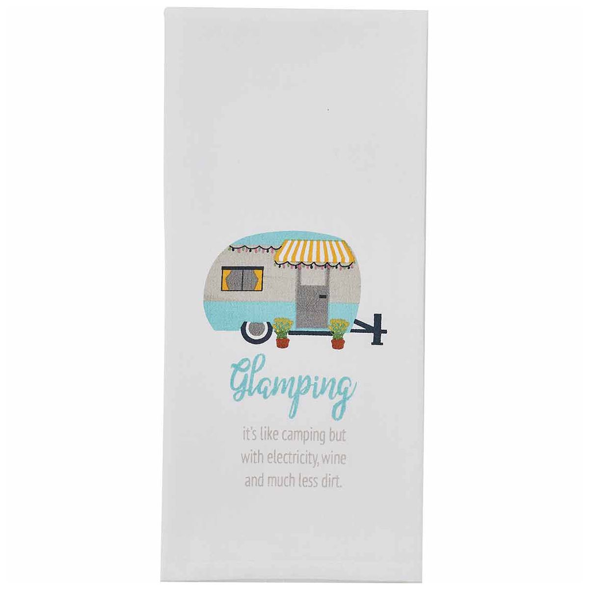Glamping Printed Dishtowels - Set of 6