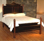 Black Forest Hickory Clark Fork Panel Bed - Queen