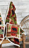 Wildlife Patch Plush Throw