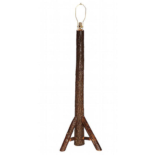 Hickory Floor Lamp without Shade