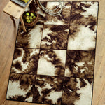 Cowhide Cubed Rug - 8 x 11