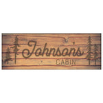 Pine Forest Personalized Stretched Canvas