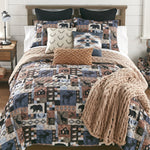 White River Wilderness Quilt Bed Set - Queen