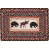 Bears & Moose Rug