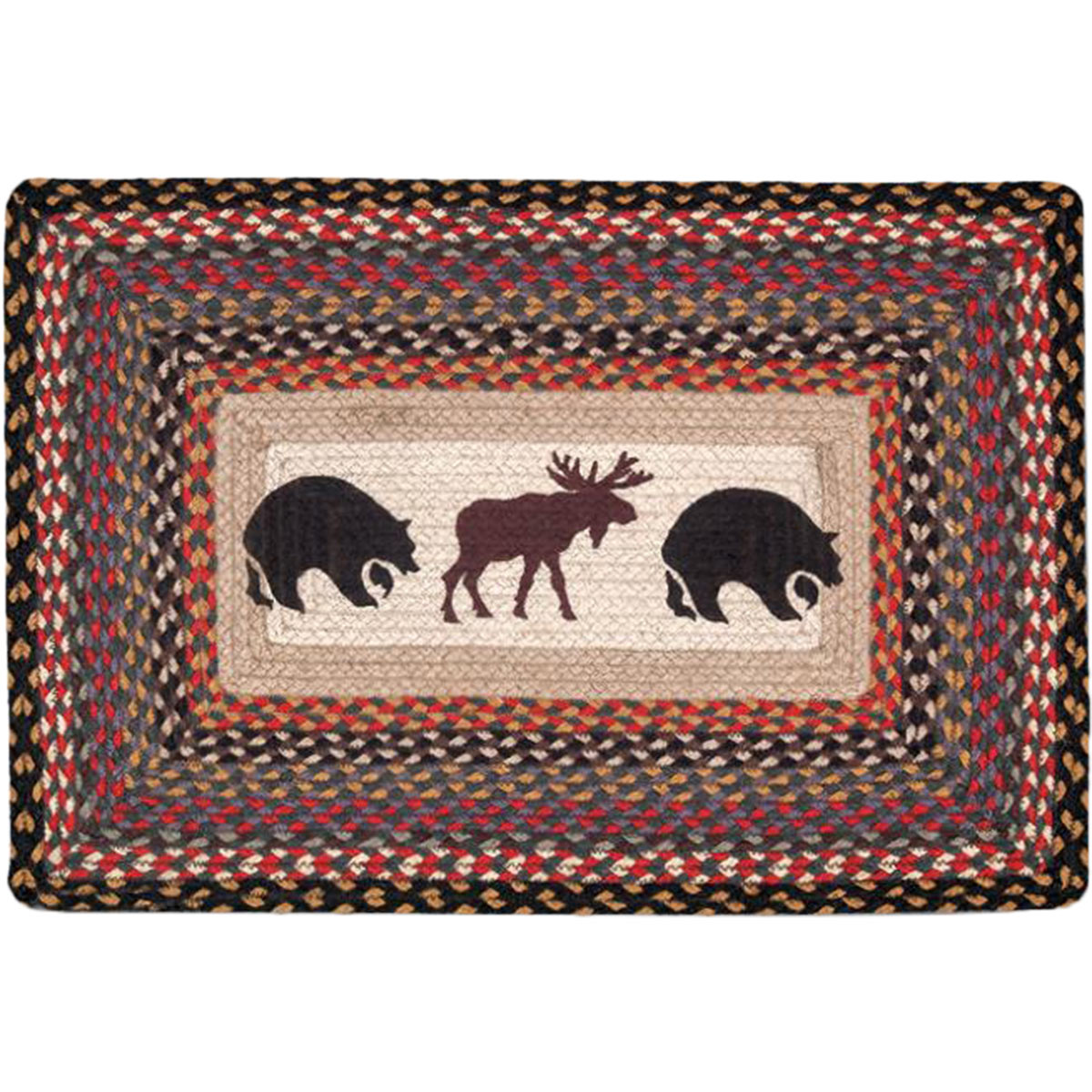 Bears & Moose Rug
