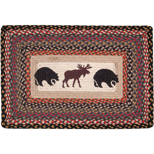 Bears & Moose Rug