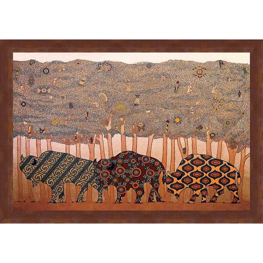 Woodland Patterns Wall Art