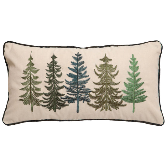 Pine Tree Row Pillow - OUT OF STOCK UNTIL 08/19/2026