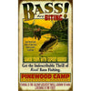 Bass Are Biting Sign