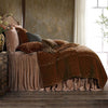Rose Velvet Bed Set - Queen