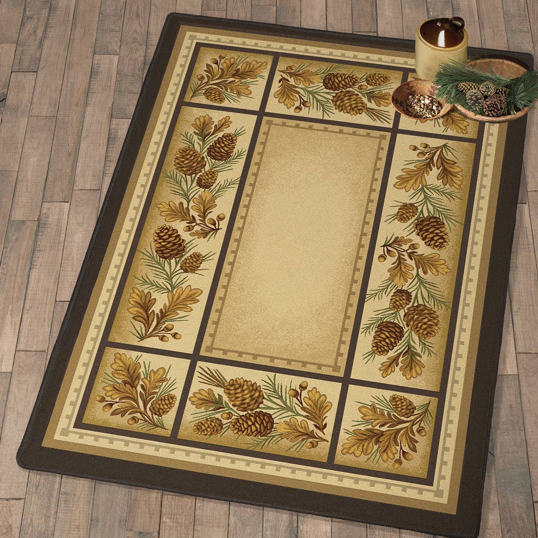 Pine Mansions Rug - 3 x 4