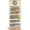 Small Craft Safety Personalized Wall Art