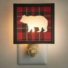 Bear Plaid Nightlight