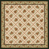 Pinecone Haven Natural Rug - 8 Ft. Square