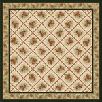 Pinecone Haven Natural Rug - 8 Ft. Square