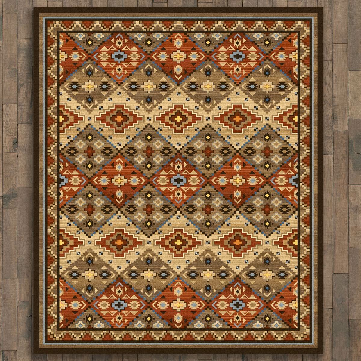 Buffalo Lodge Rug - 11 x 13