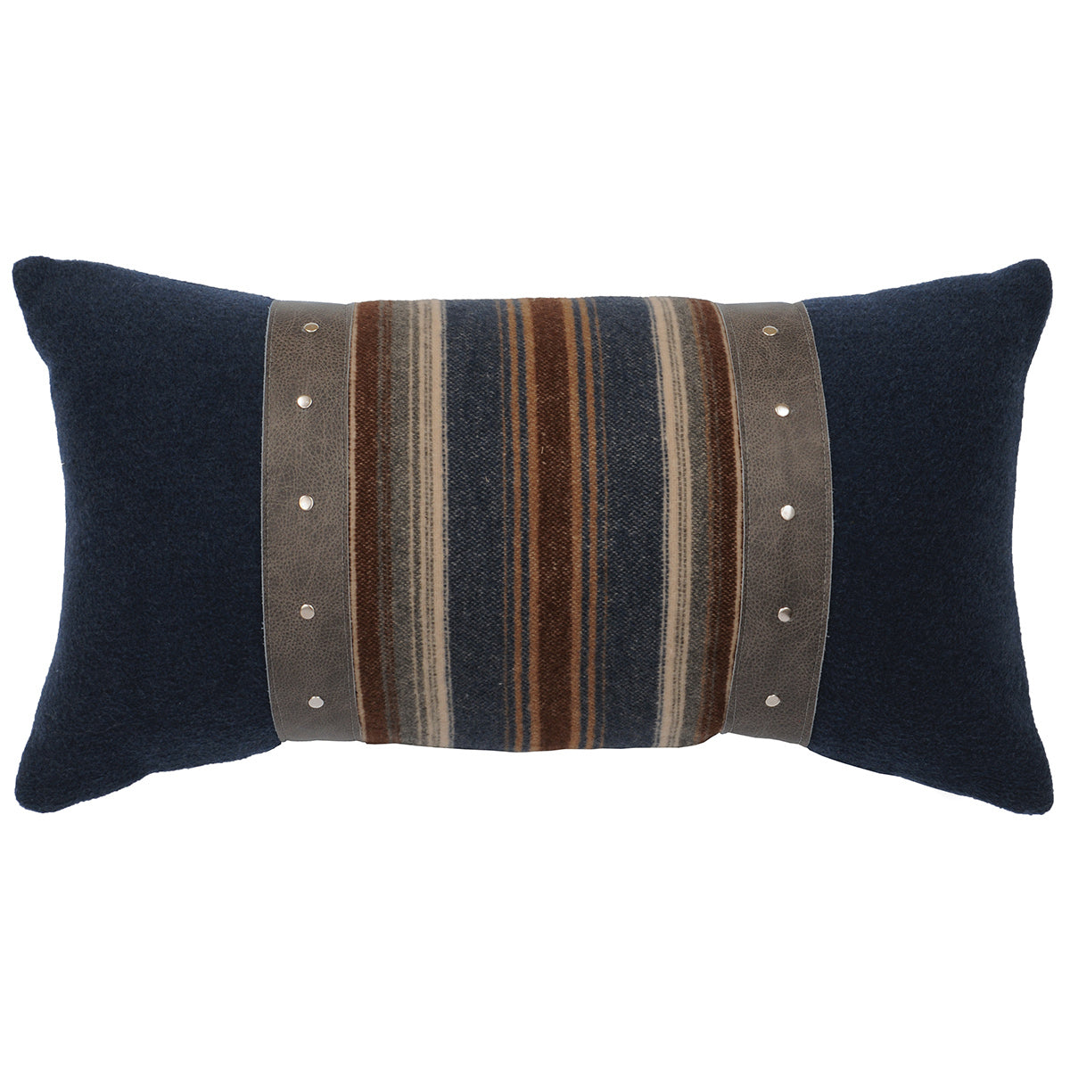 Cadillac Ranch Striped Rectangle Pillow