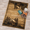 Forest Cabin Rug - 5 x 7