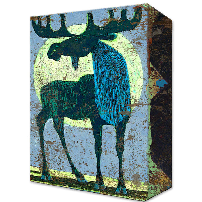 King of the Mountain Boxed Metal Wall Art