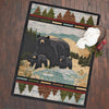 Black Bear Foothills Rug - 4 x 5