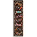 Fiesta Boots Rug - 2 x 8