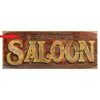 Red Saloon Personalized Sign