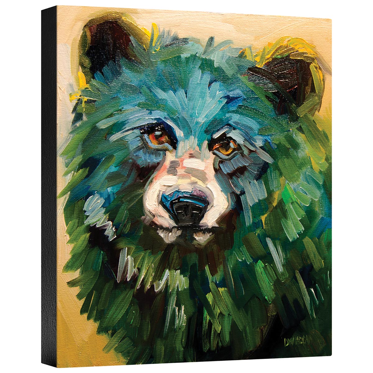 Fluffy Cub Canvas Wall Art