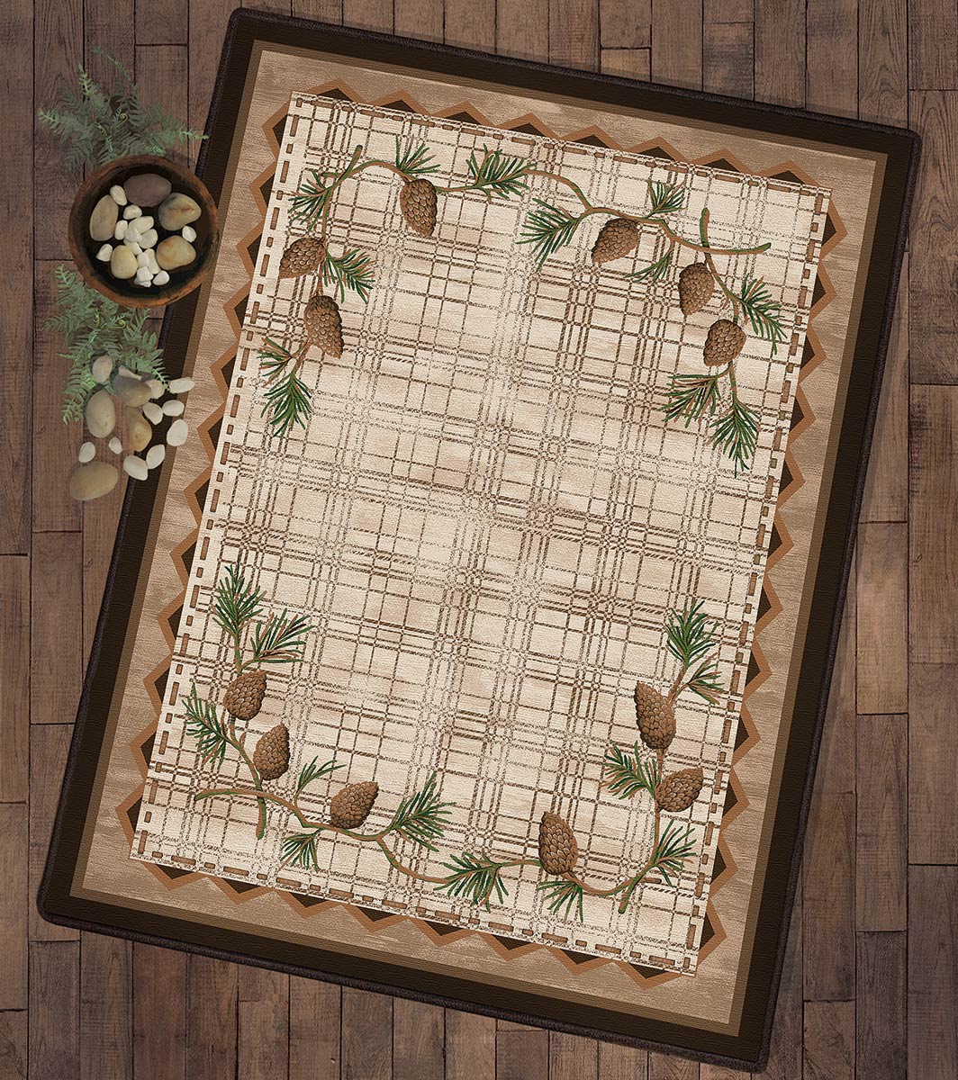 Pinecone Lodge Rug - 4 x 5