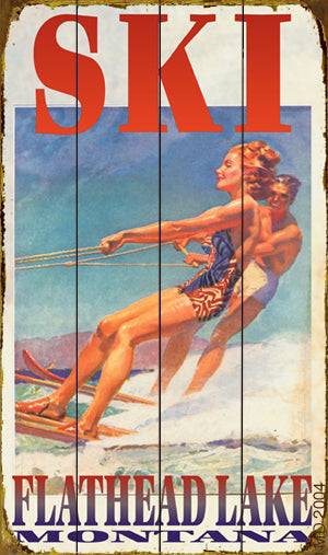 Water Ski Sign
