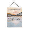 Lakeside Bliss Wall Banner