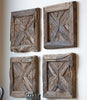 Geometric Reclaimed Wood Wall Art