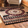 Houndstooth Bear Rug - 8 x 11