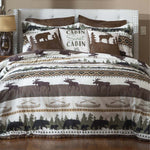 Wildlife Lodge Bed Set - Queen
