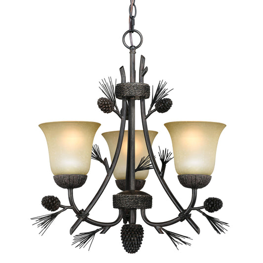 Ponderosa Small Chandelier