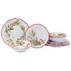 Forest Christmas Dinnerware Set (12 pcs)