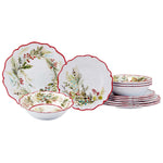 Forest Christmas Dinnerware Set (12 pcs)