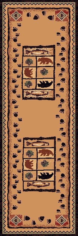 Southwestern Forest Rug - 2 x 7