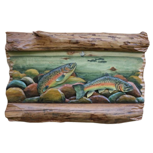 Swimming Trout Wall Art