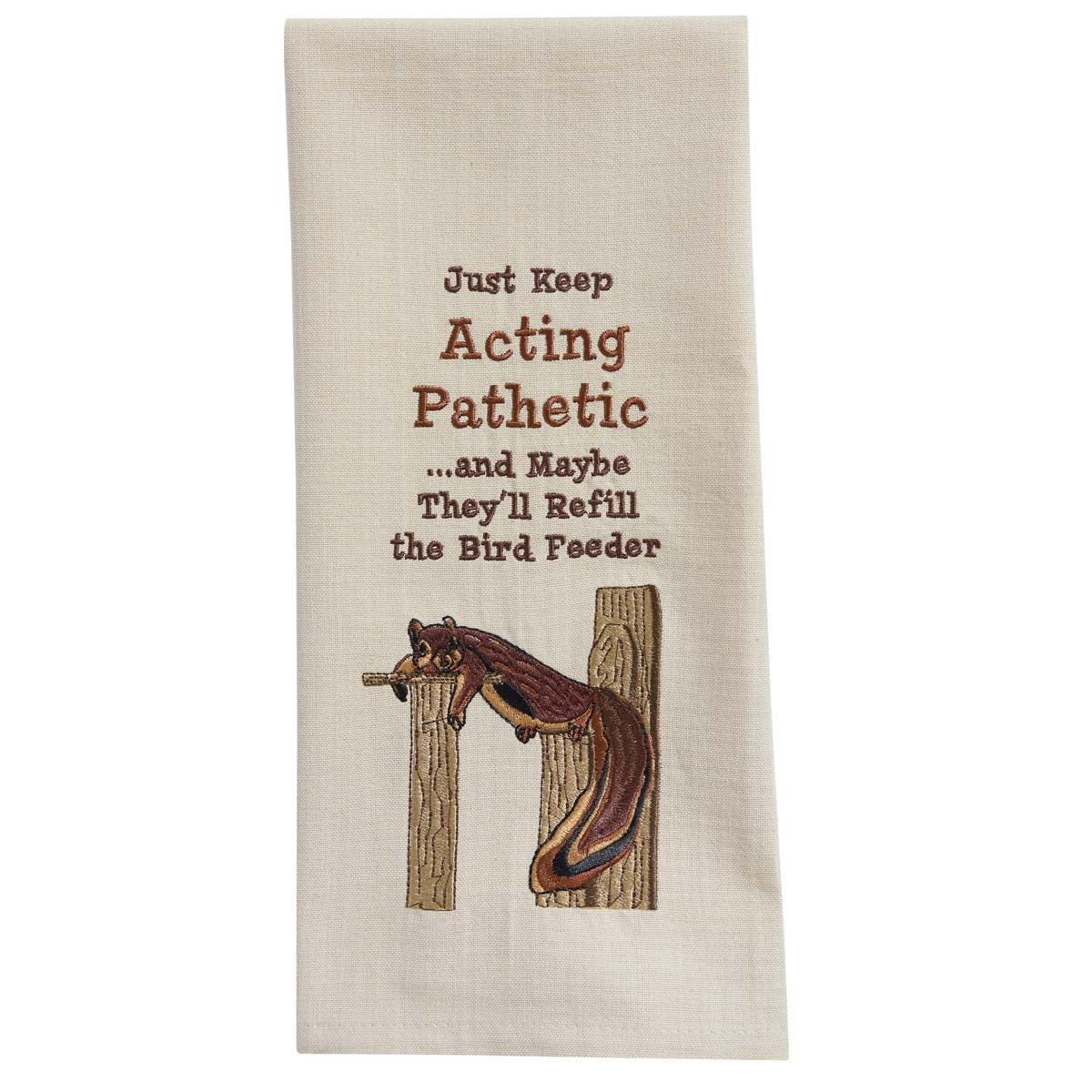 Hungry Squirrel Dishtowels - Set of 4