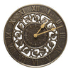 Ivy Indoor/Outdoor Wall Clock - French Bronze