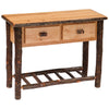 Hickory 2 Drawer Sofa Table