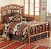 Moose Creek Log Bed - Queen