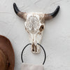 Steer Skull Towel Ring