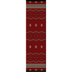 Big Chief Red Rug - 2 x 8