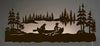 Canoers Back Lit Wall Art