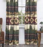 Mountain Meadow Moose & Bear Lined Drapes