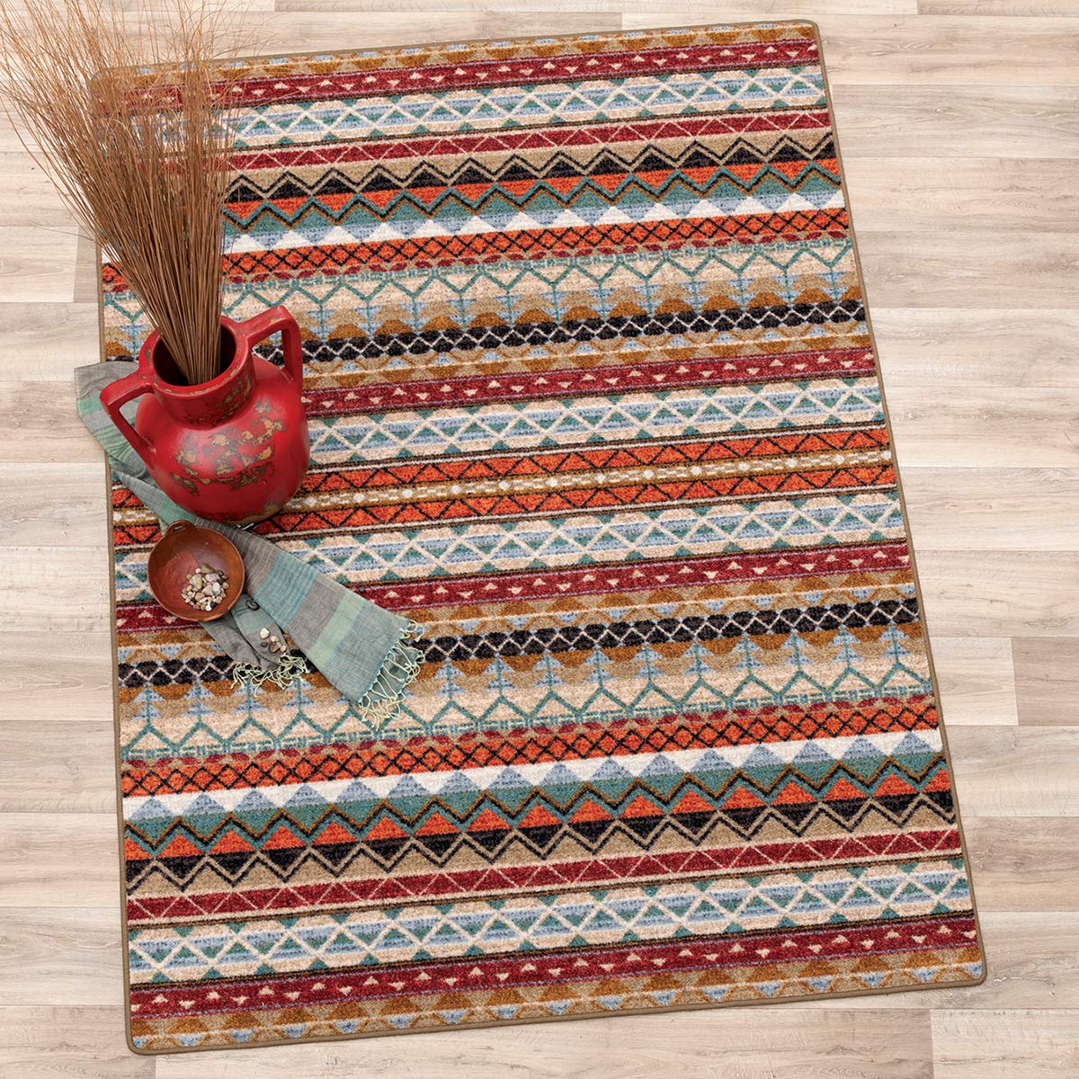 Aztec Hues Rug - 4 x 5
