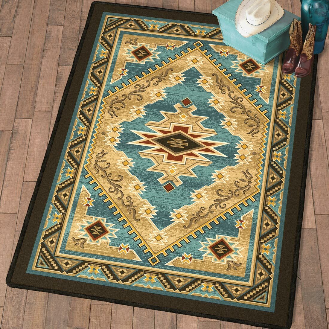 Gold Rush Canyon Rug - 11 x 13